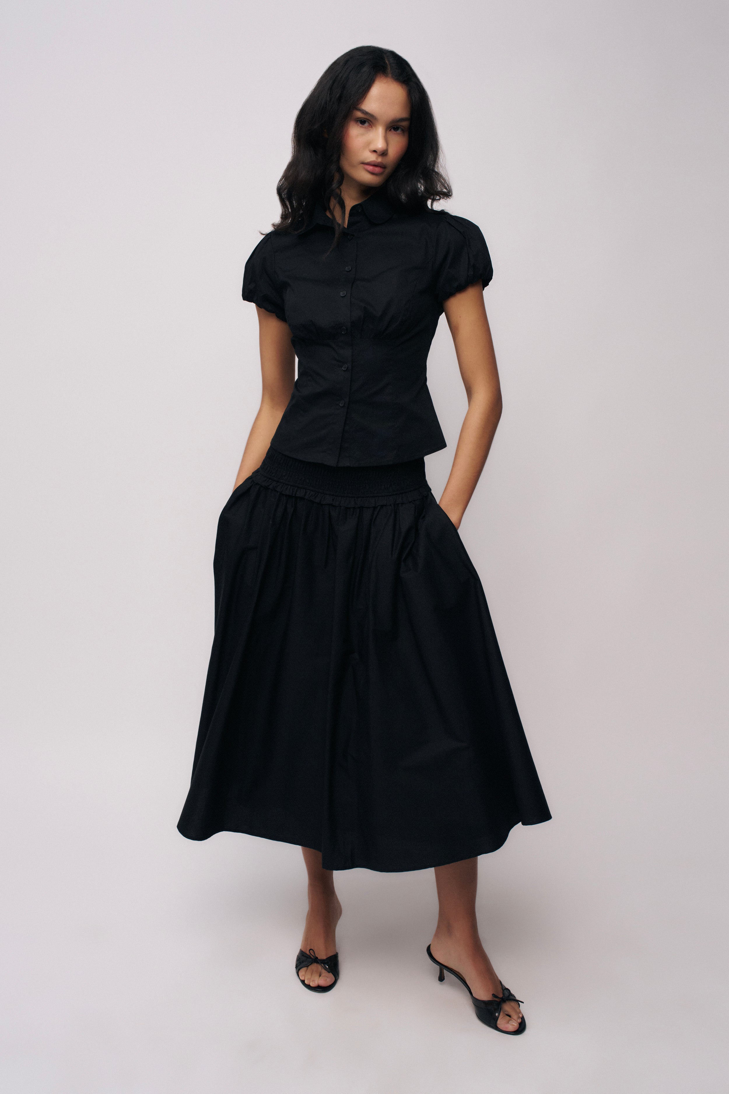 Liana Top in Black