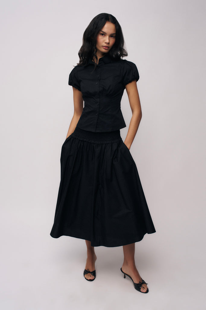 Liana Top in Black