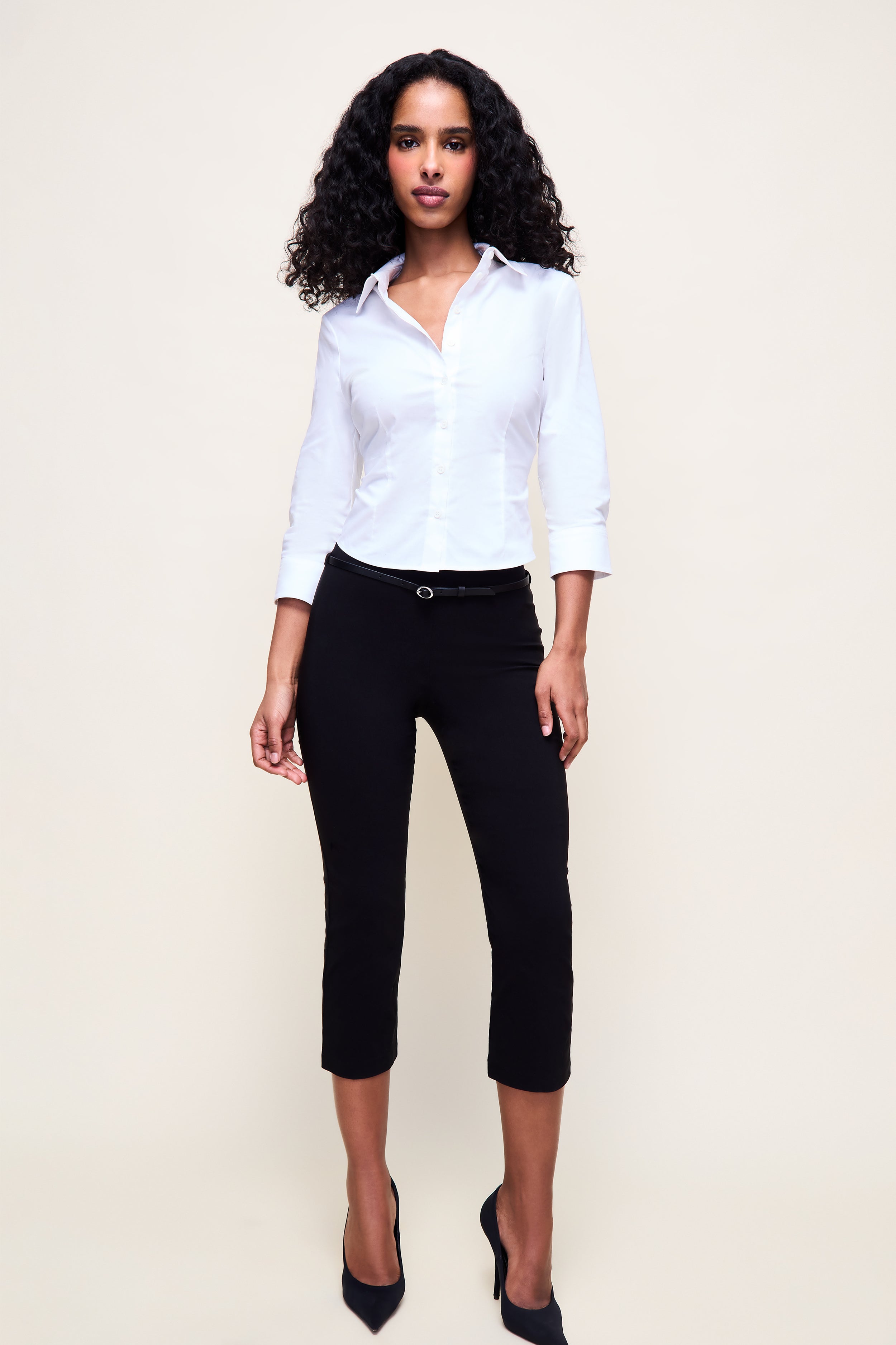GUIZIO Elora Capri Pant Black / L GUIZIO Elora Capri Pant Black / L