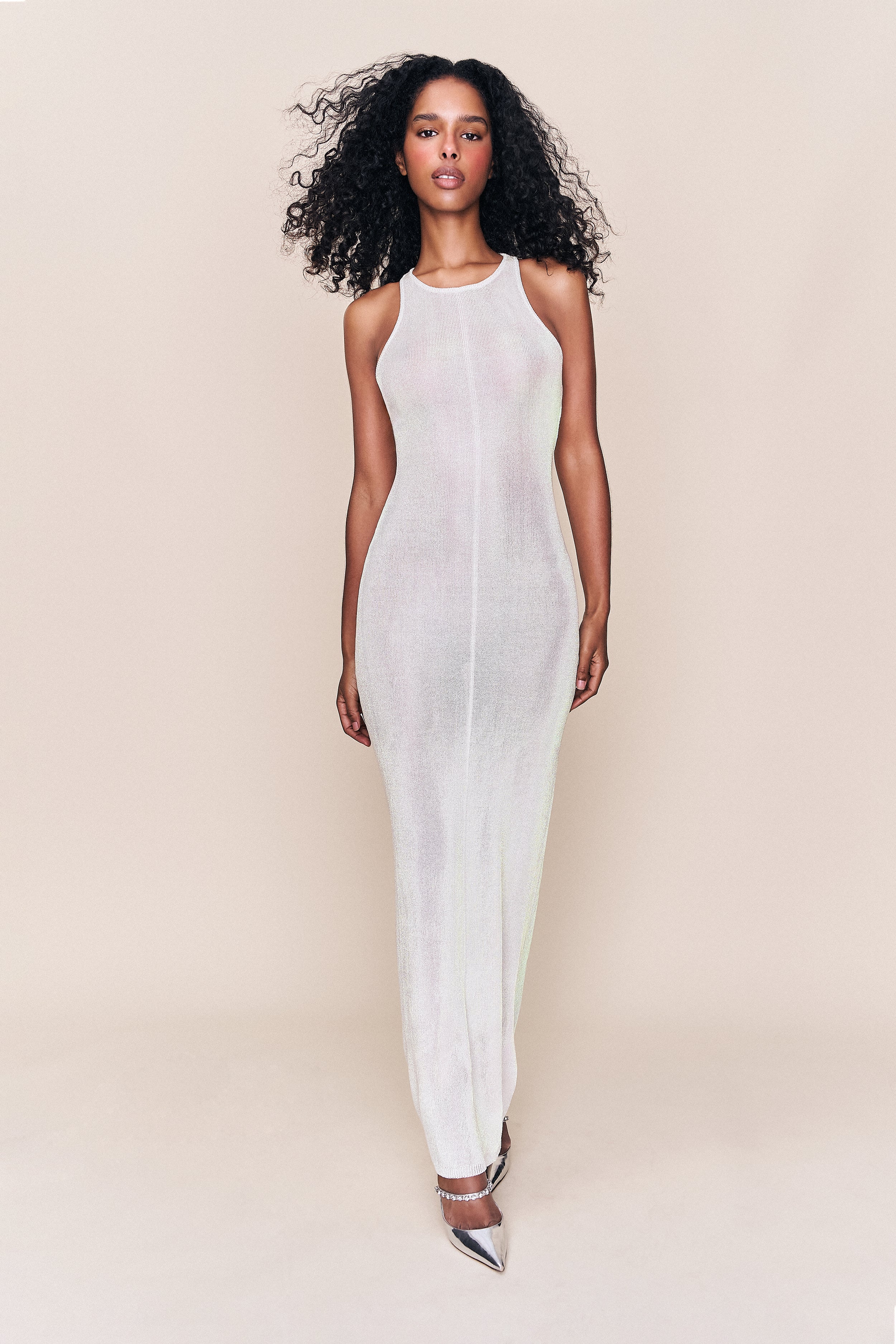 club monaco odette dress UK 6 / LIGHT BLUE