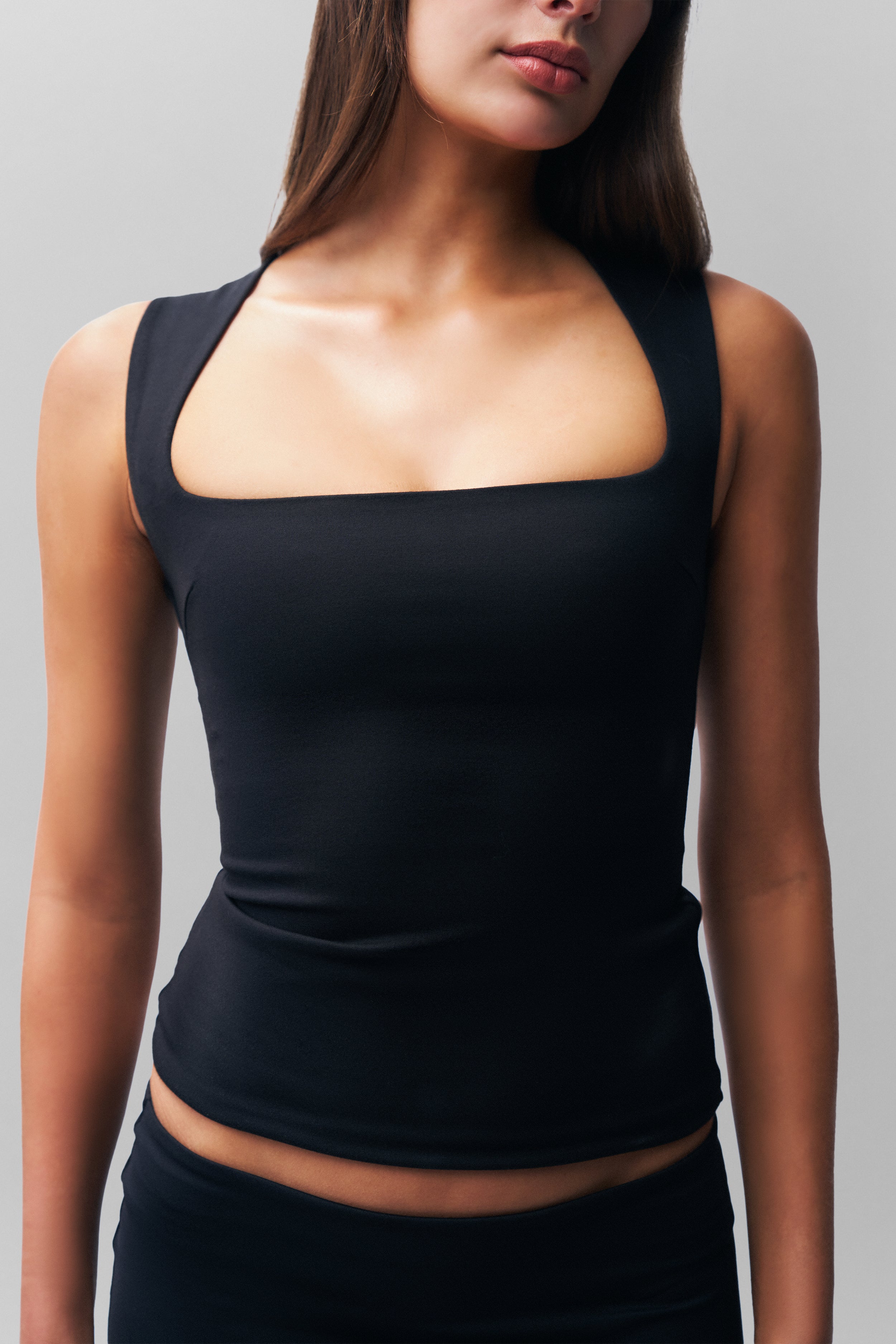 Full Length Celestial Top in Black