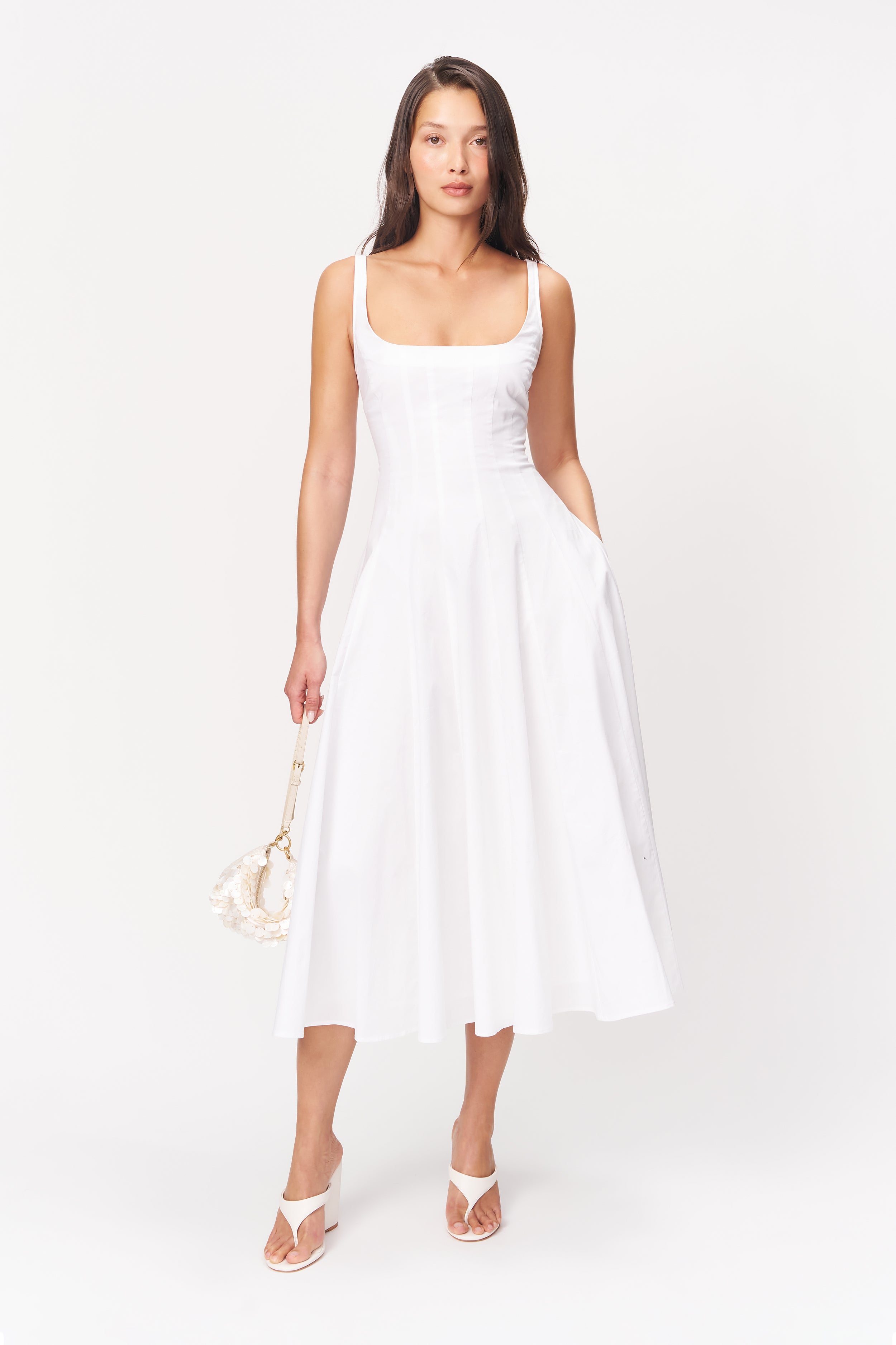 Guizio Leila Tank Dress White / XS Guizio Leila Tank Dress White / XS