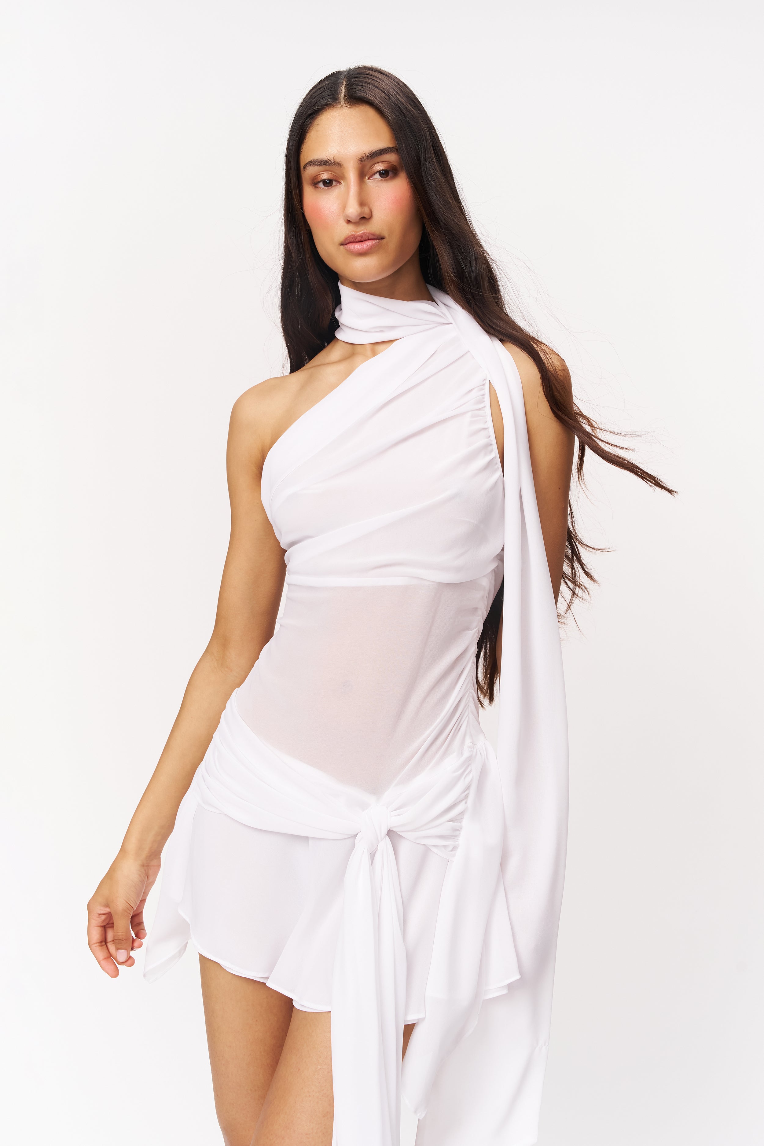 Guizio Cyrielle Dress White / XS