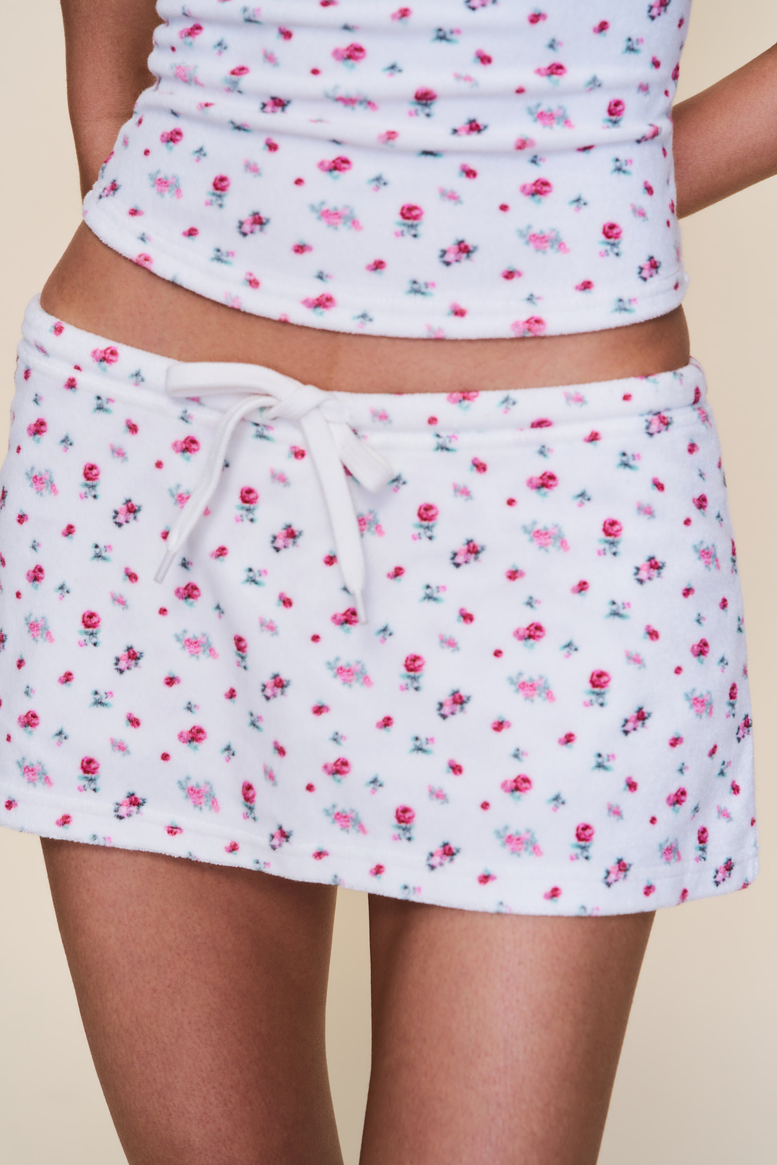 Dani Terry Mini Skort