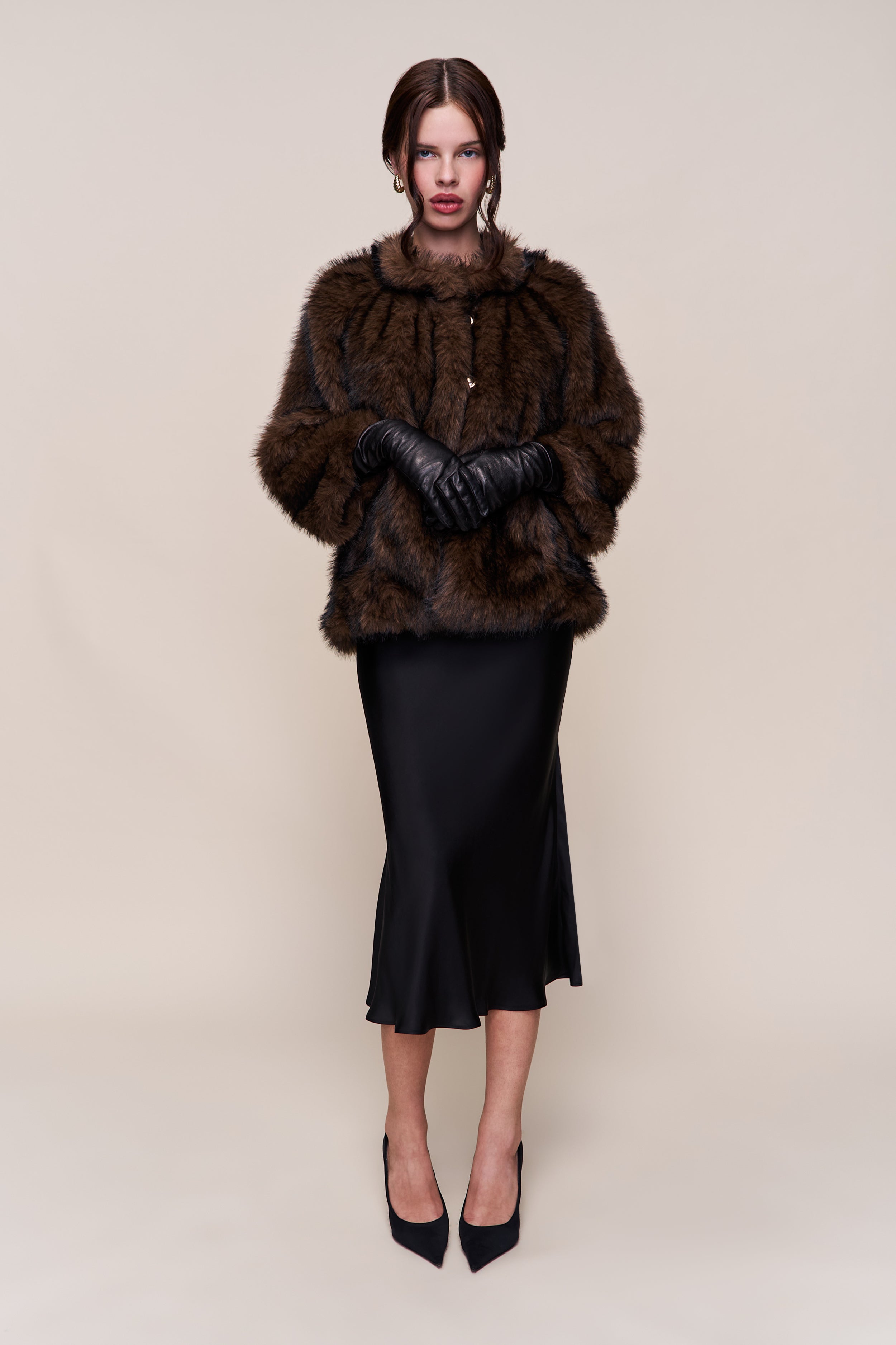 Lucienne Faux Fur Topper