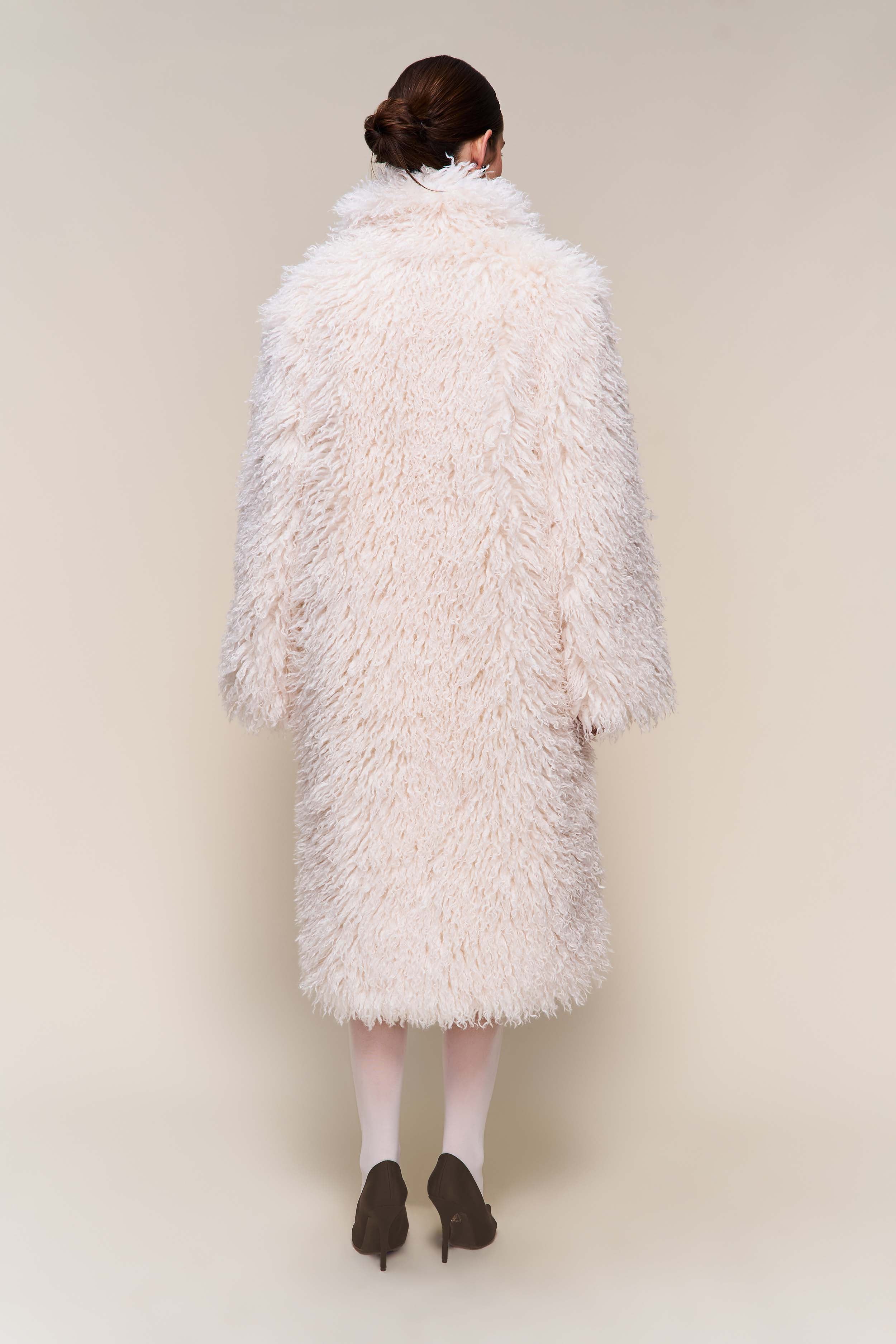 Puglia Maxi Faux Fur Coat