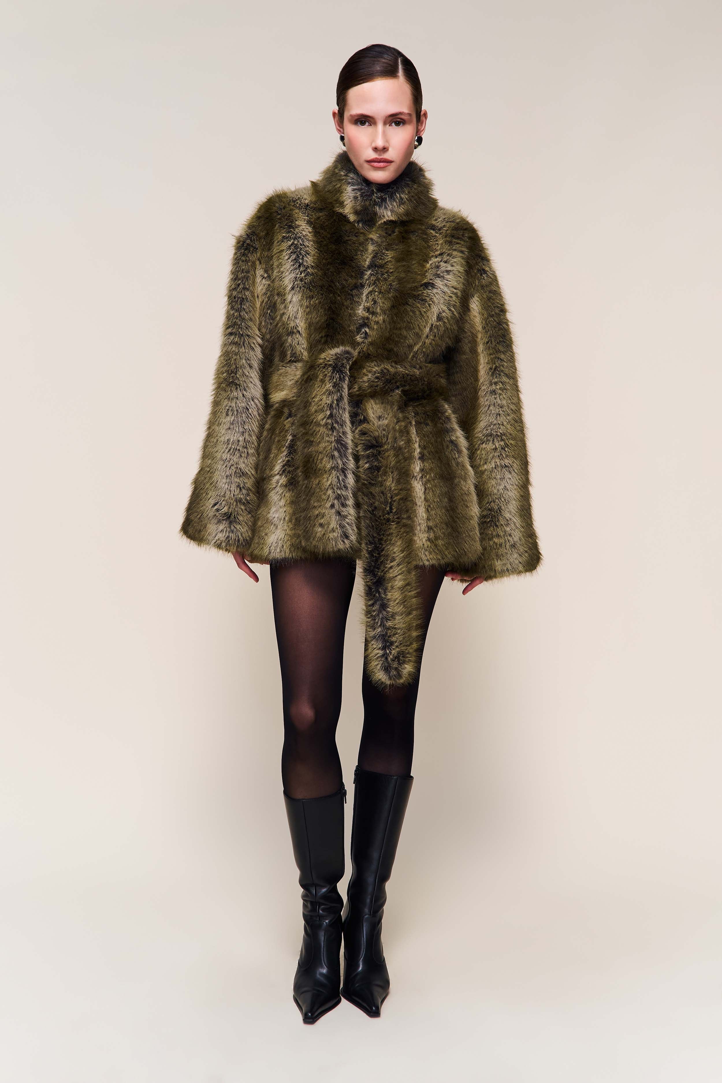 Monroe Faux Fur Coat