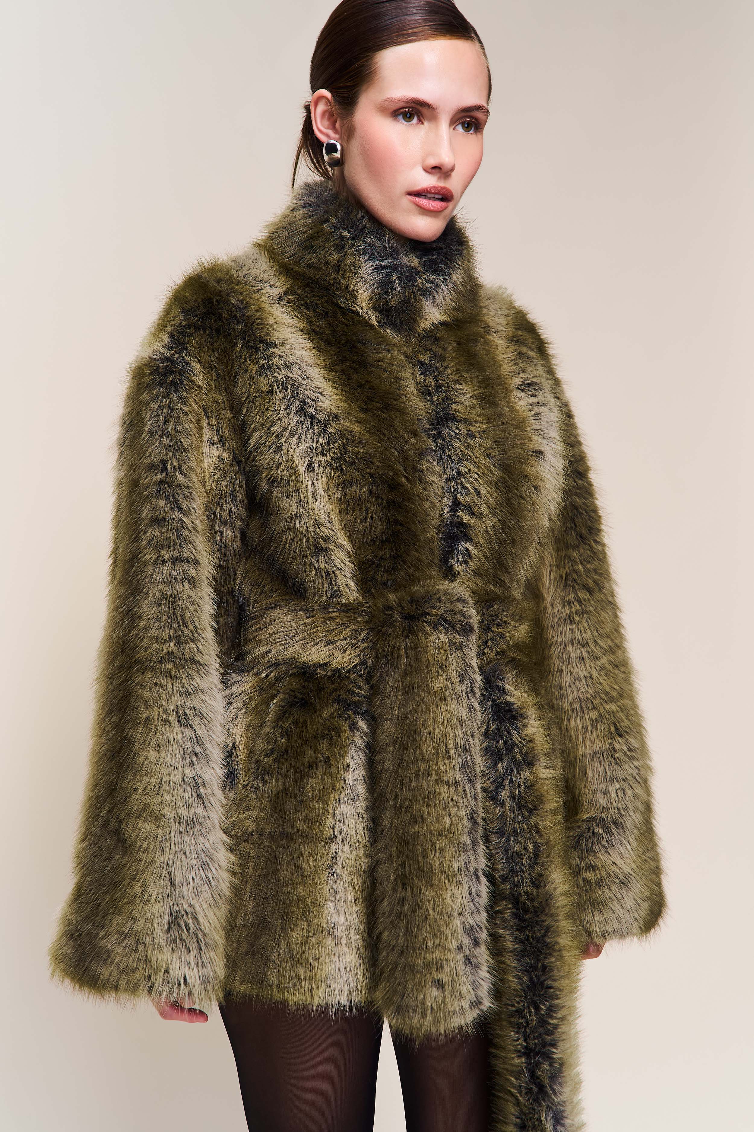 Monroe Faux Fur Coat