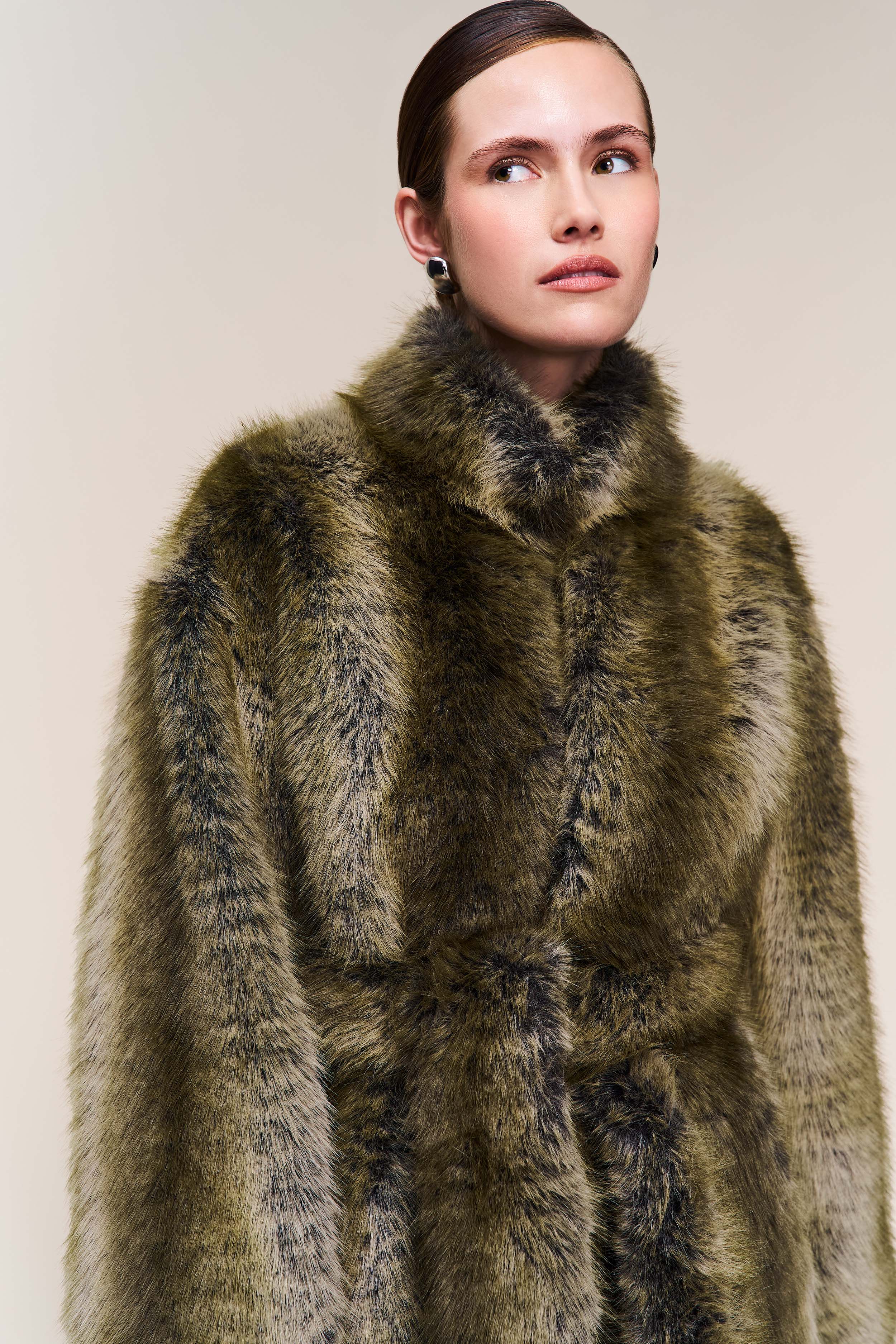 Monroe Faux Fur Coat