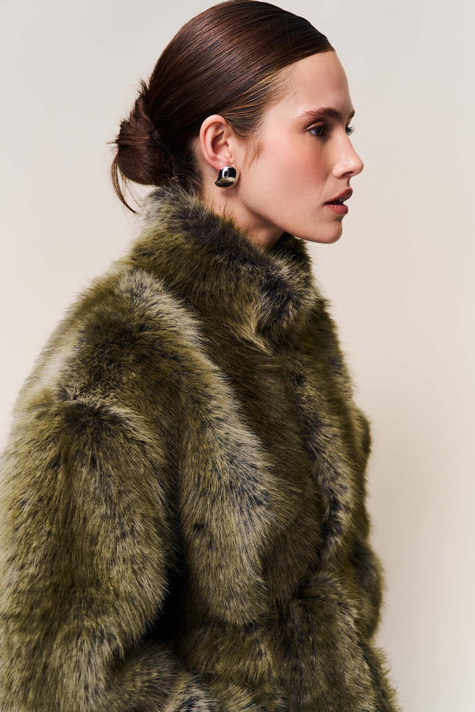 Monroe Faux Fur Coat