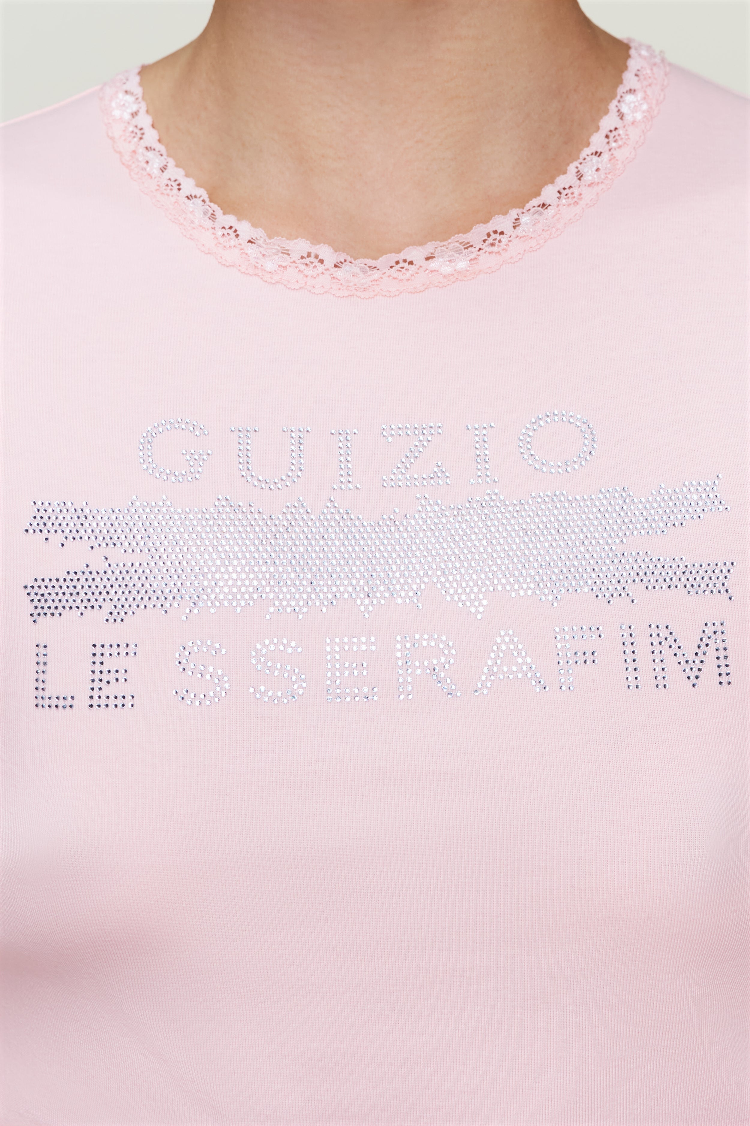 Bedazzled Tee in Pink