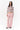 CHLOE CASHMERE SWEATER IN PINK MULTI STRIPE