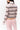 CHLOE CASHMERE SWEATER IN PINK MULTI STRIPE