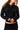 SAMANTHA CASHMERE SWEATER HOODIE IN BLACK