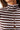 CHLOE CASHMERE SWEATER IN BLUE & BROWN STRIPE