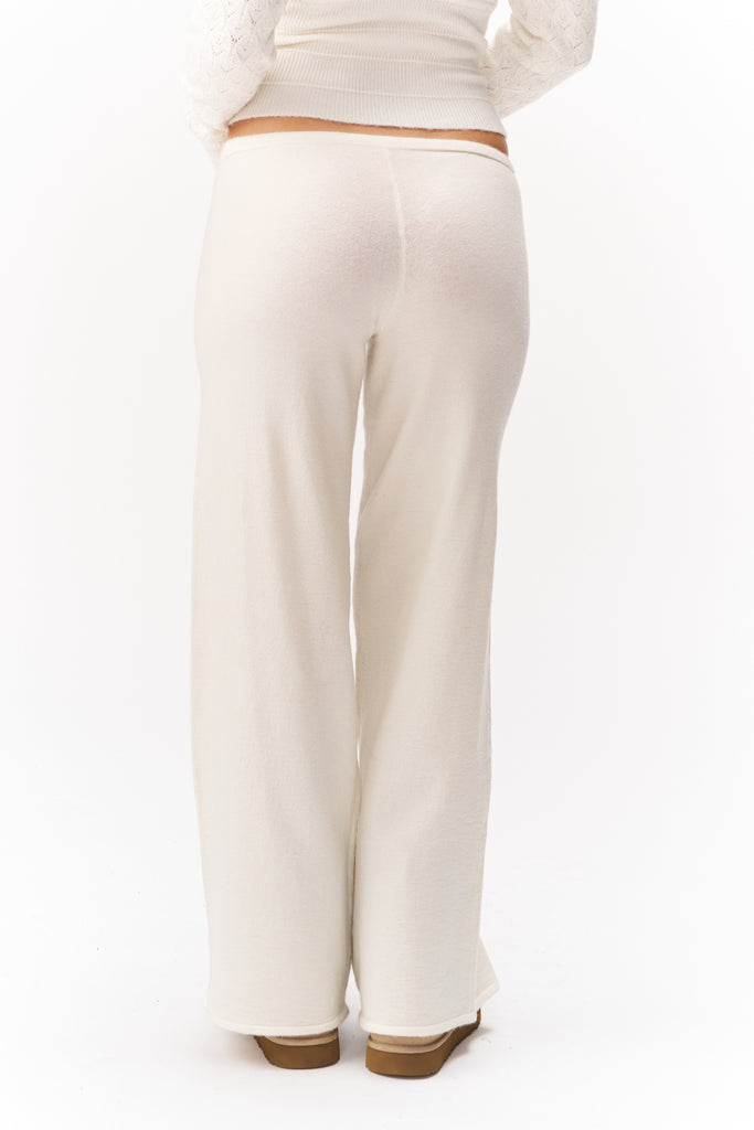 Julianna Knit Pant in Ivory
