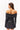 Noelle Dress Midnight Stripe