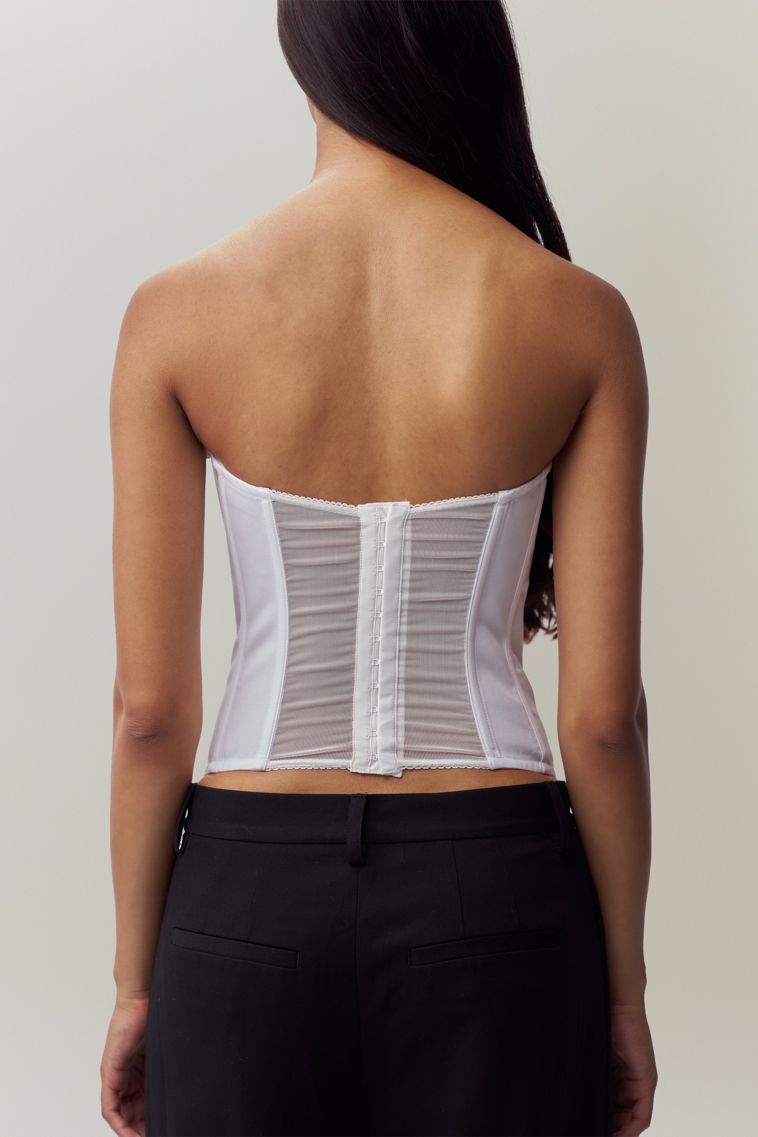 Chrys Corset in White