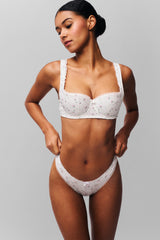 Pointelle Balconette Bra