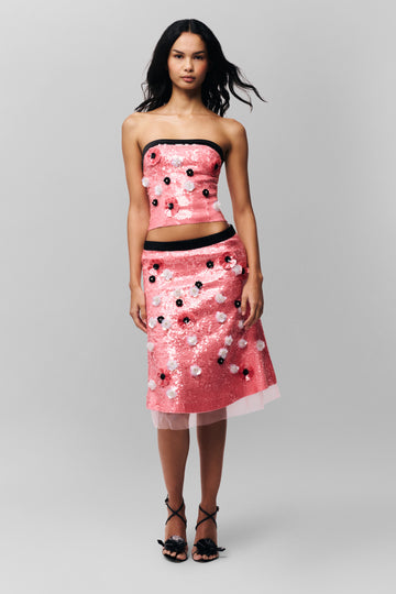 Ambroise Sequin Tube Top