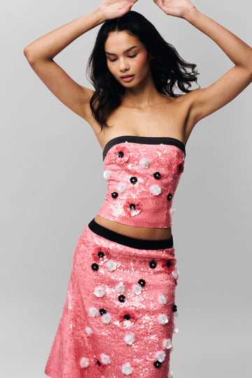 Ambroise Sequin Tube Top