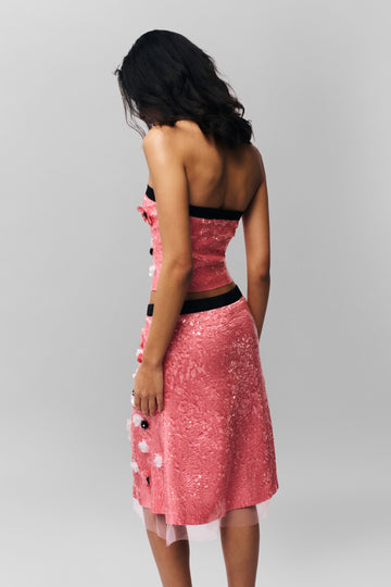 Ambroise Sequin Tube Top