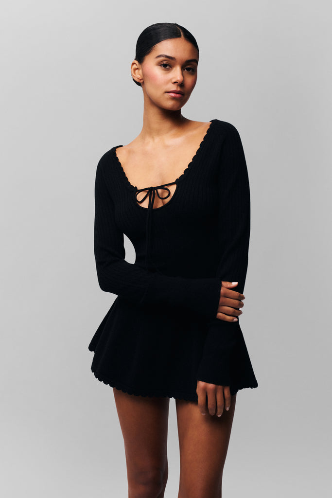 Evelyne Dress in Black