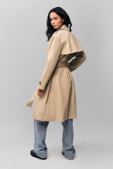 Classic Trench Coat in Khaki