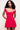 Eileen Pointelle Dress in Red Love