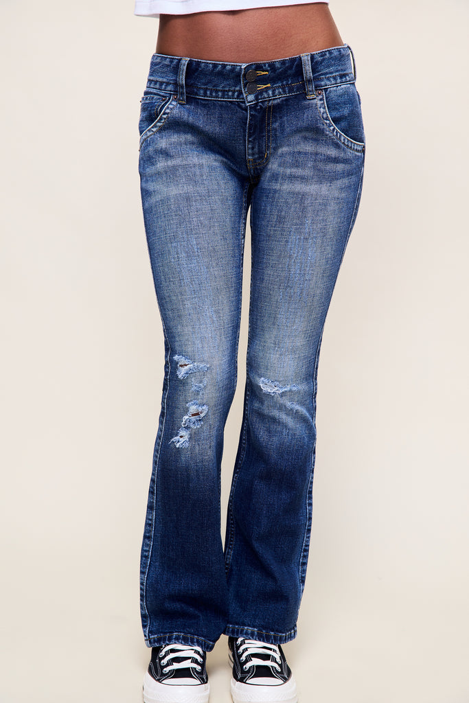 Lani Low Rise Flare Denim