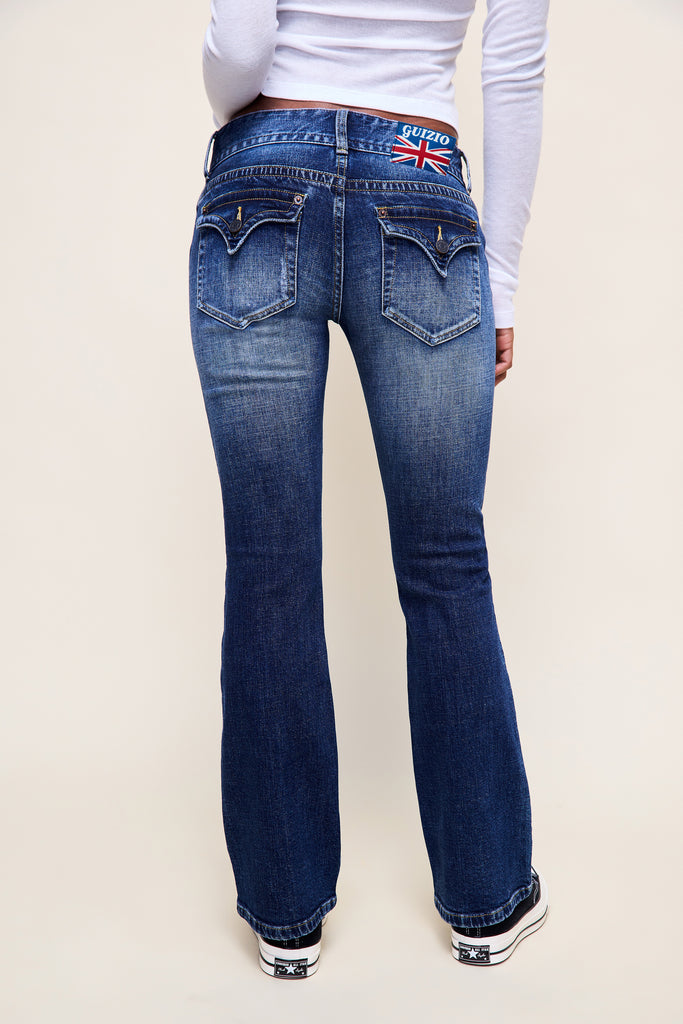 Lani Low Rise Flare Denim