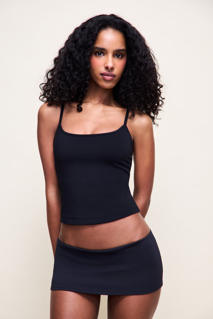 Micro Micro Mini Skirt in Black