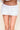 Fleece Short in Black Dot