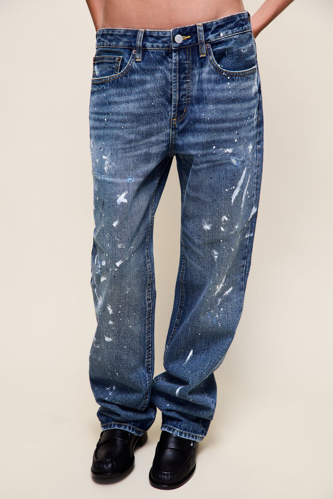 Guizio Relaxed Low Rise Denim