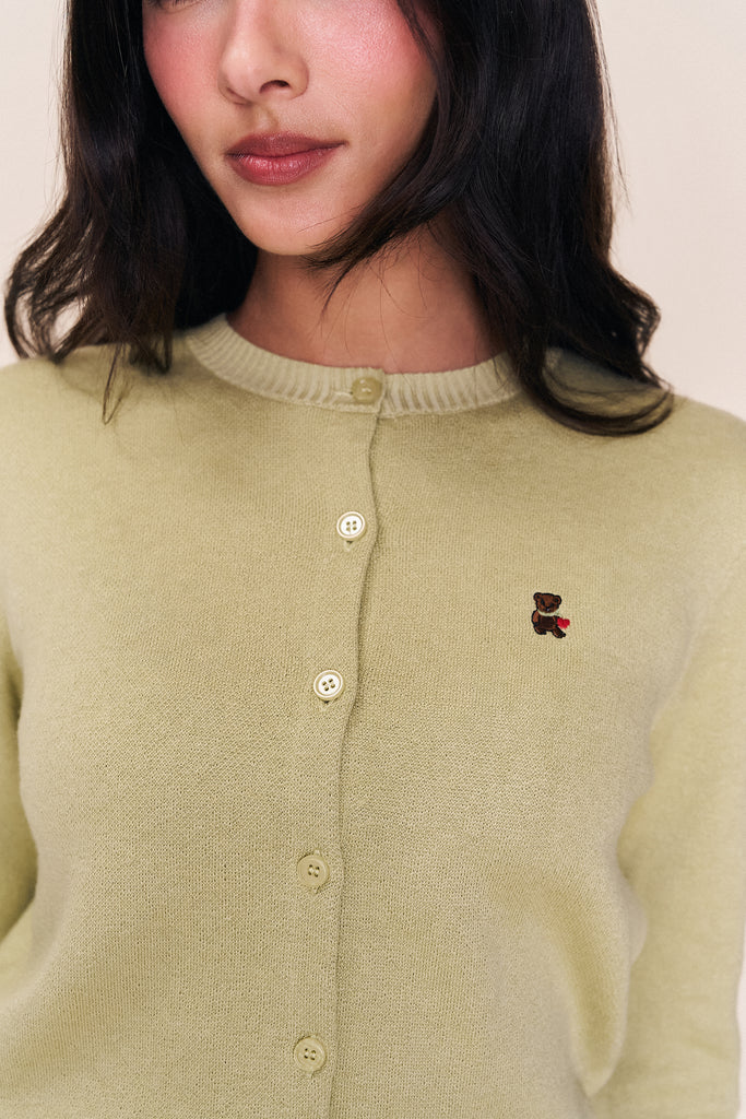 June Relaxed Wool Cardigan