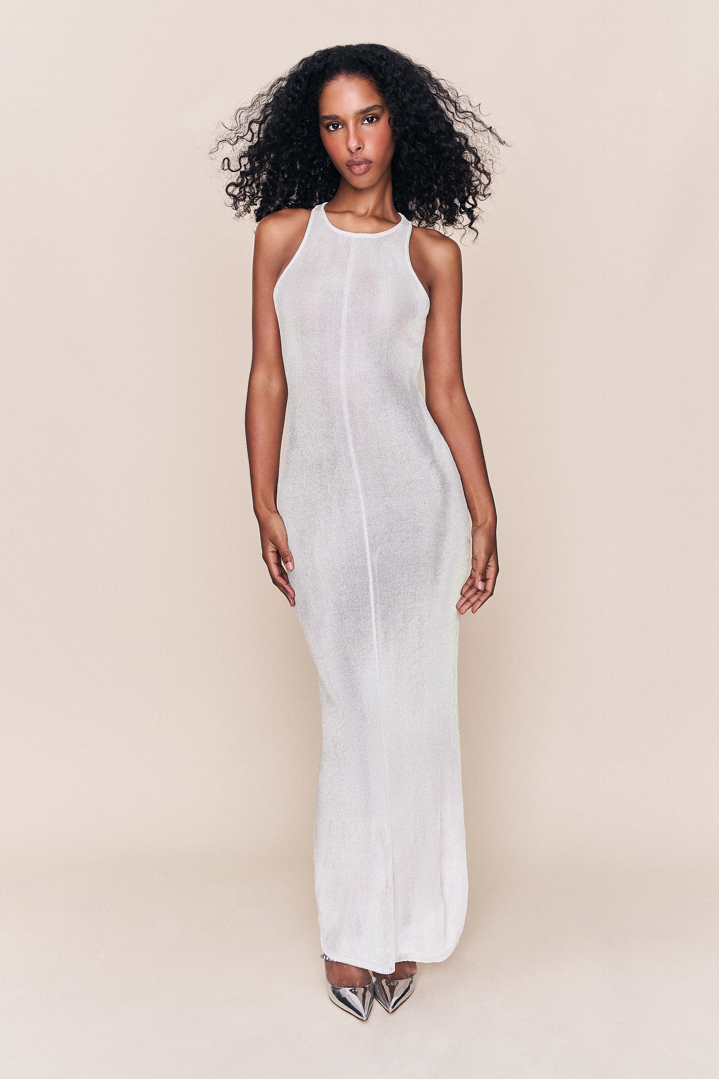 Guizio Odette Dress Cream / L