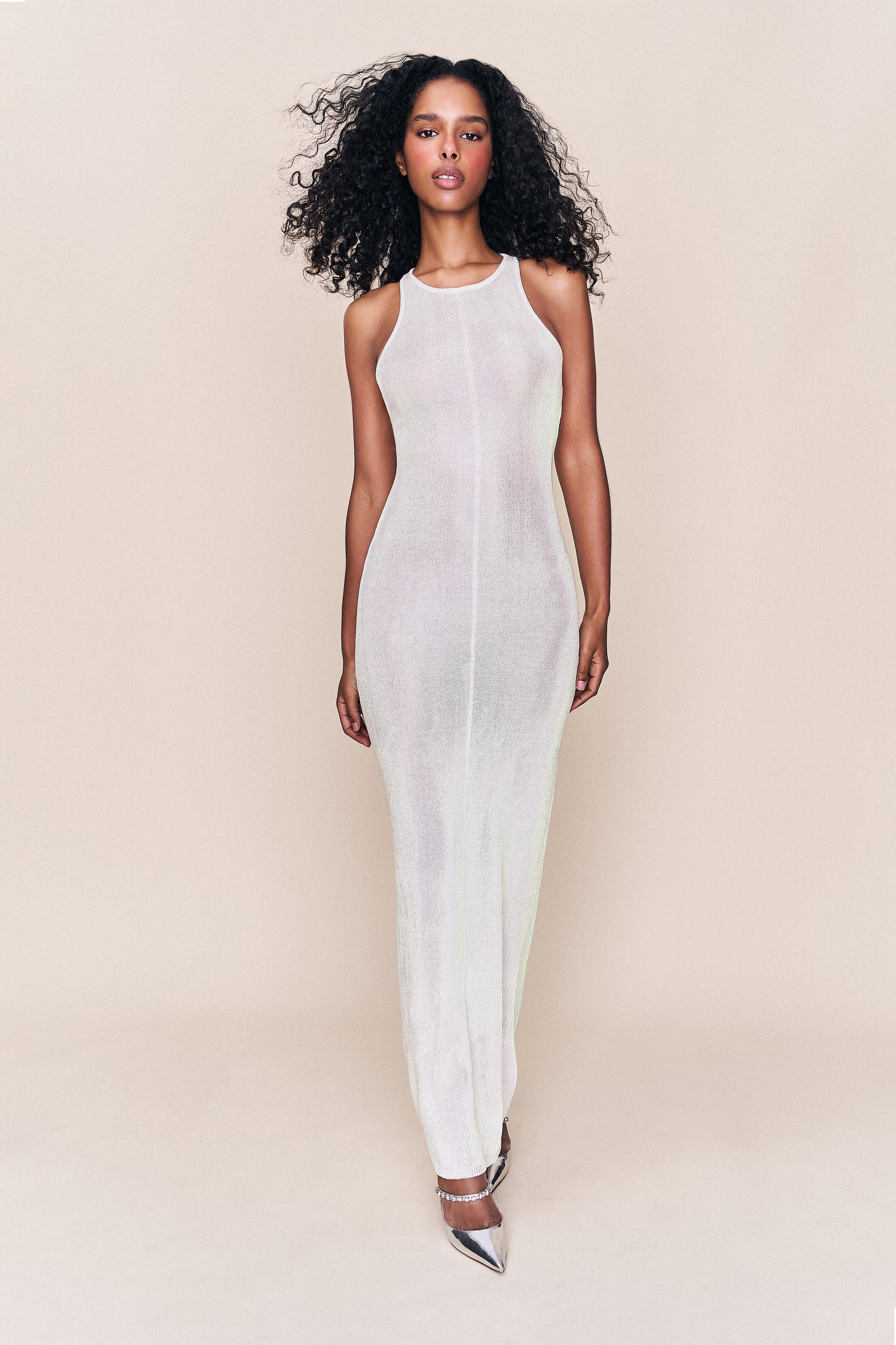 Guizio Odette Dress Cream / L