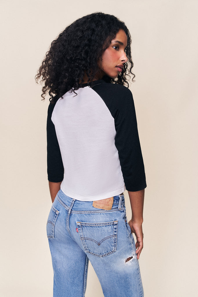 Guizio Bear Shrunken Raglan Tee