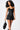 Marini Dropped Waist Dress in Black