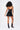 Marini Dropped Waist Dress in Black
