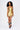 Rosaline Mini Dress in Gold 