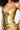 Rosaline Mini Dress in Gold 