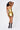 Rosaline Mini Dress in Gold 