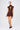 Ara Mini Dress in Espresso