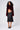 LUCIA SATIN MIDI SKIRT IN BLACK