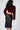 FALLON CROP FAUX FUR JACKET IN BORDEAUX