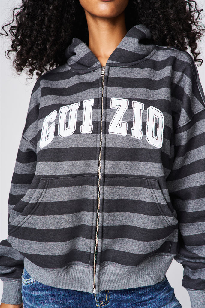 Zip Up Oversized Hoodie
