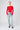 LURETTA SWEATER IN RED LOVE 