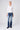 Amelie 3/4 Sleeve Shirt in White 