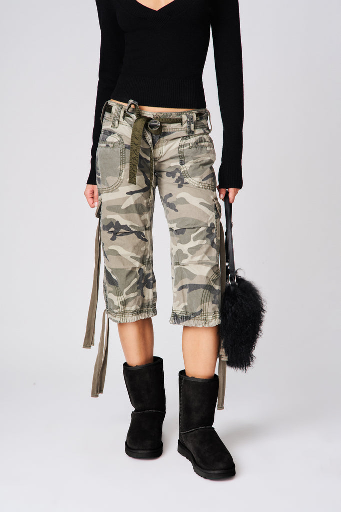 Cargo Capri Pant